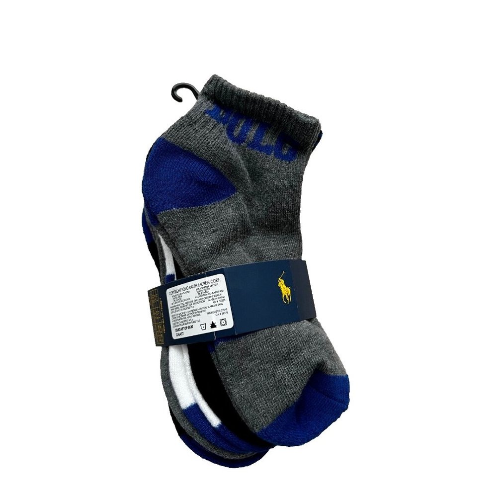 Polo Ralph Lauren 5 pairs Boy's Socks ( Sz 8-9.5 )